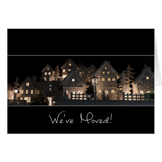 引っ越しましたライトクリスマスハウス (正面横)