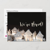 引っ越しましたライトクリスマスハウス ポストカード (正面/裏面)