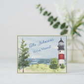 引っ越しましたライトハウスウォーターバジェット ポストカード (スタンド正面)