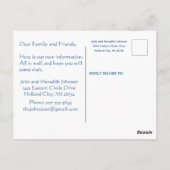 引っ越しましたライトハウスウォーターバジェット ポストカード (裏面)