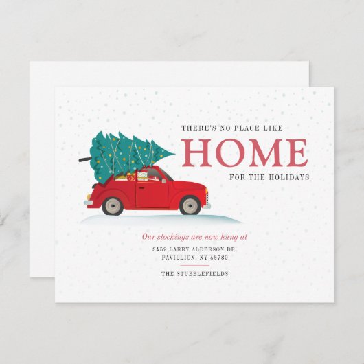 引っ越しましたレッドカーの動きの発表 (正面/裏面)