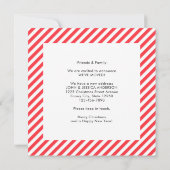 引っ越しましたレッドクリスマスカーツリーホリデームービング 案内状 (裏面)