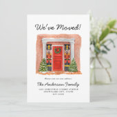 引っ越しましたレッドドアナツクラッカーホリデームービングアン 案内状 (スタンド正面)