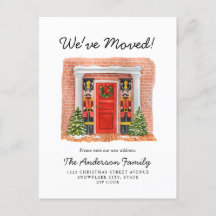 引っ越しましたレッドドアナツクラッカーホリデームービング