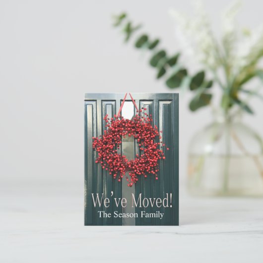 引っ越しましたレッドベリーリース エンクロージャーカード (スタンド正面)