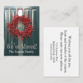 引っ越しましたレッドベリーリース エンクロージャーカード (正面/裏面)