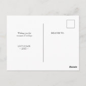 引っ越しましたヴィンテージひまわり ポストカード (裏面)