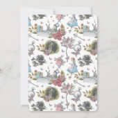 引っ越しましたヴィンテージアリスインワンダーランドムービング 案内状 (裏面)