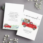 引っ越しましたヴィンテージレッドトラックの移動発表 名刺