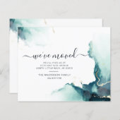 引っ越しました予算報告動意発表 (正面/裏面)