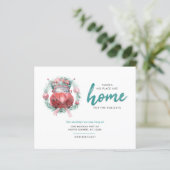 引っ越しました休日の引越し案内はがき (スタンド正面)