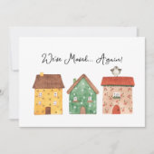 引っ越しました再おもしろい度新しいアドレス移動カード (正面)