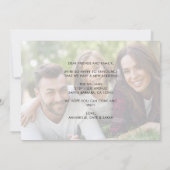 引っ越しました写モダン真引っ越しのお知らせ 案内状 (裏面)