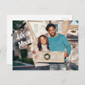 引っ越しました写真のお知らせ ポストカード (正面/裏面)