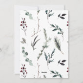 引っ越しました冬の植物移動のお知らせ シーズンカード (裏面)