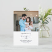 引っ越しました家族の写真の移動のお知らせ (スタンド正面)