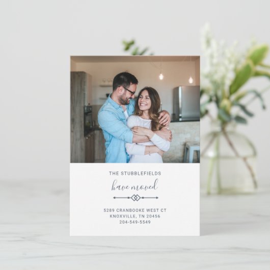 引っ越しました家族の写真の移動のお知らせ (スタンド正面)