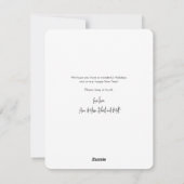 引っ越しました家族の写真コラージュ移動クリスマス シーズンカード (裏面)