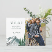 引っ越しました山林の写真の移動 案内状 (スタンド正面)