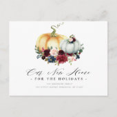 引っ越しました感謝休暇の移動はがき ポストカード (正面)