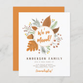 引っ越しました感謝祭リース新しい住所 (正面/裏面)