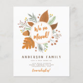 引っ越しました感謝祭リース新しい住所 (正面)