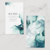 引っ越しました抽象芸術モダン移動 名刺 (正面/裏面)