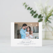 引っ越しました新しいアドレスの写真の移動 案内状 (スタンド正面)