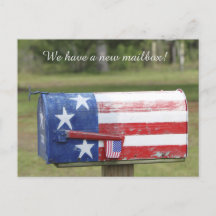 引っ越しました新しいアドレス通知はがき