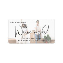 引っ越しました新しいホームフォトの移動の変更アドレス