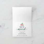 引っ越しました新しいホームホリデーズムービングアナウンス 案内状 (内部)