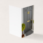 引っ越しました新しいホーム移動アナウンス25カード 名刺 (外部)