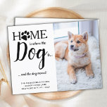 引っ越しました新しい住所ペットフォトドッグ移動 ポストカード<br><div class="desc">家は犬がいる場所…犬は移動した！この最高の可愛いペットの写真の犬の移動告知カードでカスタムあなたの動きを発表しなさい。あなたの犬の写真お気に入りの、名前と新しいアドレスでパーソナライズ。この犬の動く告知は、すべての犬のママ、犬のパパと愛犬家に必須だ！COPYRIGHT © 2020 Judy Burrows,  Black Dog Art - All Rights Reserved.引っ越しました新しい住所ペットフォトドッグ移動はがき</div>