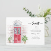 引っ越しました新しい住所レッドウォーターカラードア 案内状 (スタンド正面)