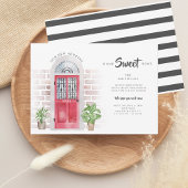 引っ越しました新しい住所レッドウォーターカラードア 案内状