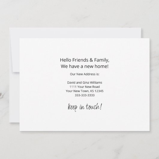 引っ越しました植物性ひまわり移動 案内状 (裏面)