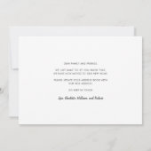 引っ越しました水の色の休日の移動アドレス 案内状 (裏面)