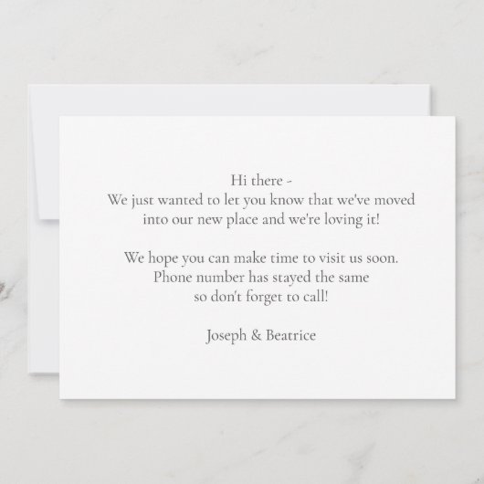 引っ越しました水彩ジョージア移動発表 案内状 (裏面)