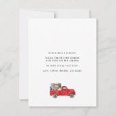 引っ越しました水色レッドトラック移動 (裏面)