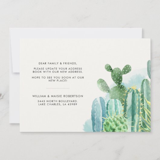 引っ越しました水色多肉移動 案内状 (裏面)