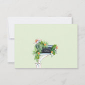 引っ越しました熱帯フローラ水カラーメールボックス (裏面)