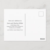 引っ越しました牡丹オンゴルフコース ポストカード (裏面)