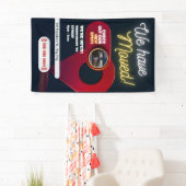 引っ越しました発カスタム表移動業 横断幕 (インサイチュ)