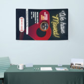 引っ越しました発カスタム表移動業 横断幕 (トレードショー)