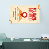 引っ越しました発カスタム表移動業 横断幕 (トレードショー)