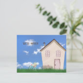 引っ越しました発表 ポストカード (スタンド正面)