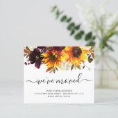 引っ越しました秋のひまわり動意発表 (スタンド正面)