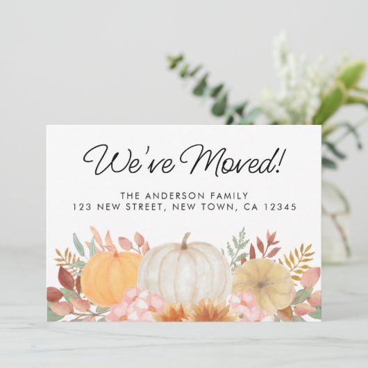 引っ越しました秋の移行発表 案内状 (スタンド正面)