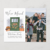 引っ越しました秋ドア写真の移動のお知らせ (正面)