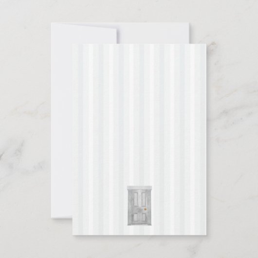 引っ越しました移動案内グレードア 招待状 (裏面)